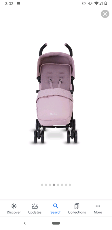 silver cross blush footmuff